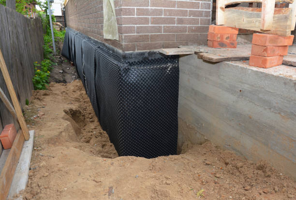 Happy homeowners after waterproofing job in Atlantic City